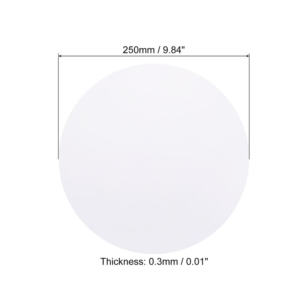 40pcs Round Cardboard Paper Blank Disc Circles Slices for Party Decorations DIY Craft Arts Drawing Painting Writing