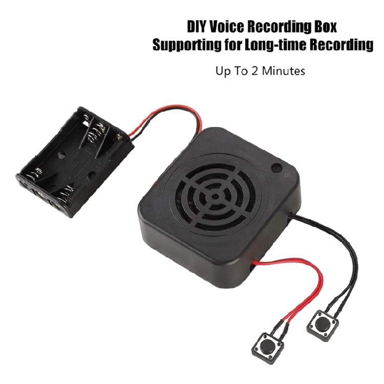 DIY Sprachklare Soundaufnahme Nachrichtenbox Modul für Plüschtier Feiertagsgeschenk