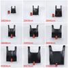 Ubag Black Thick Disposable Vest Handle Bags