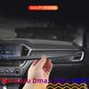 LHD Stickers For ISUZU D-MAX DMAX 2021 2022 2023 Dashboard Central Control Trim Cover Navigation ABS Carbon Fiber Car Styling