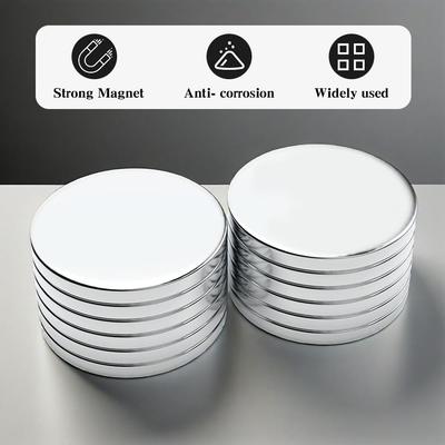 50x5mm Imans Refrigerator Magnets for DIY Office Whiteboard Workshop Suitable Tools Home Workplace