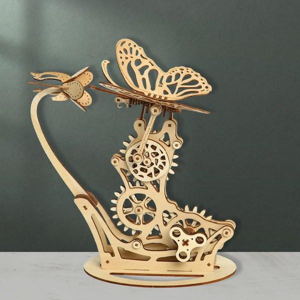 

3D трехмерный пазл-пазл-бабочка, головоломка «сделай сам», Корея, 3D-пазл