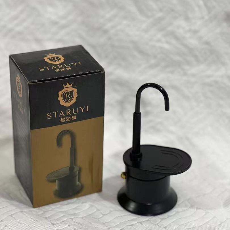 

Алюминиевый сплав Single Conduit50ml Mini Mocha Coffee Pot Итальянский уличный 50ml