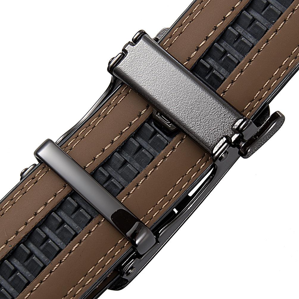 1 buc. Curea de modă pentru bărbați, Curea cu cataramă automată cu cataramă interioară Ly36-8040