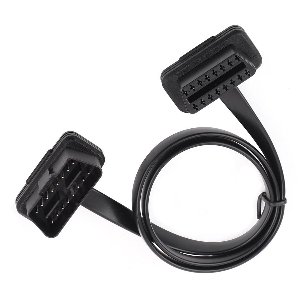 Car Auto 16 Pin Male to Female OBD2 Extension Cable Diagnostic Adapter 60cm 24inch Length