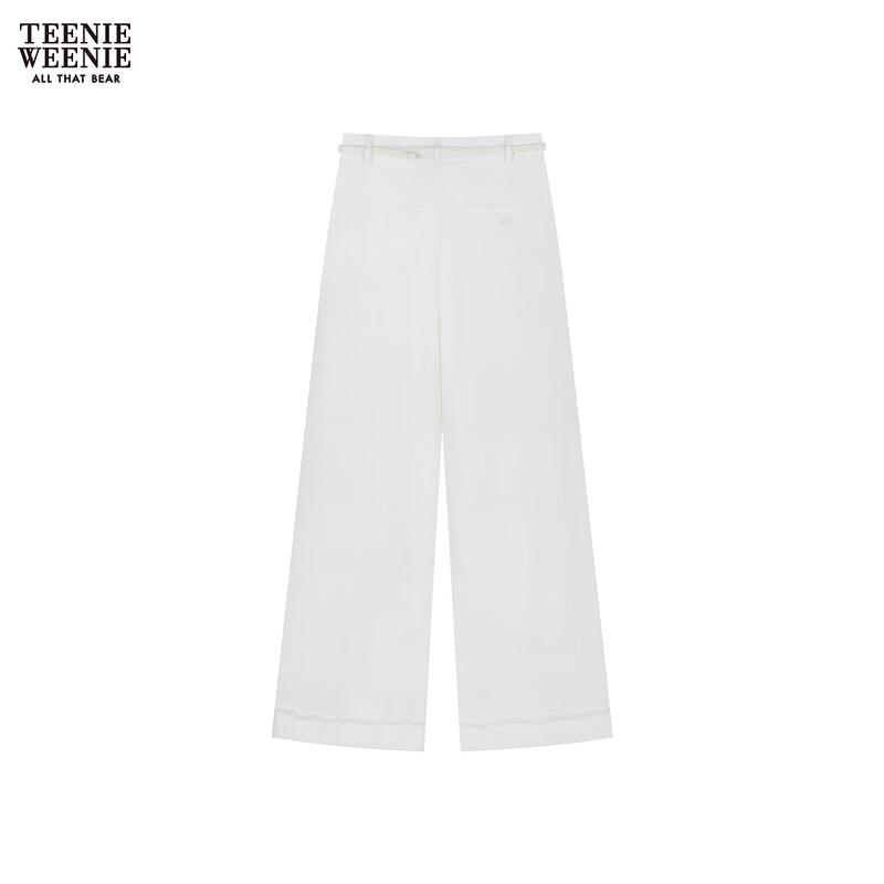 Teenie Weenie Women's 2026 Summer High-Waist Wide-Leg Pants