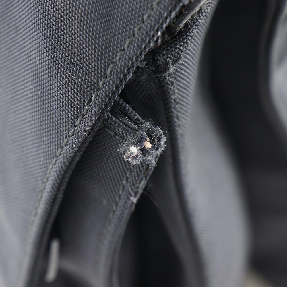 Gucci Shoulder Bag Black Nylon Canvas Unisex Used