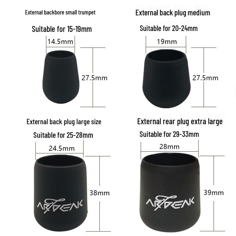 Oqifeng Silicone Rear Plug for Fishing Rods