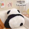 Almofada de Pelúcia Panda para Dormitórios e Escritórios - Almofada Fofa para Cabeceira e Suporte Lombar