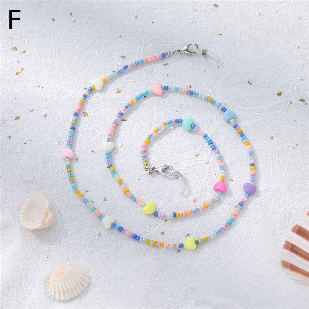 Women Girls Colorful Soft Pottery Eyeglass Chain Sunglasses Rope Neck Strap Cord Glasses Lanyard