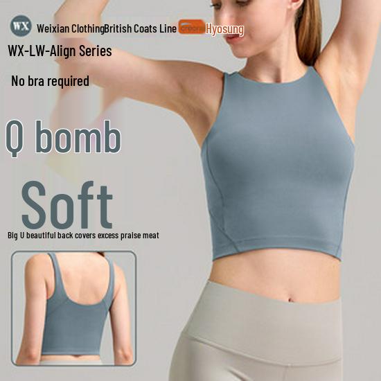 Women's Quick-Dry Short-Sleeve Yoga Top with Side Slit & Tie-Up