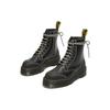 Dr. Martens Moreno Leer Mode Comfortabele Korte Laarzen Unisex laarzen Zwart 26961033