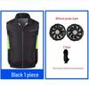Men's Outdoor Cooling Vest with Fan for Heatstroke Prevention and Labor Protection - Ideal for Construction and Welding