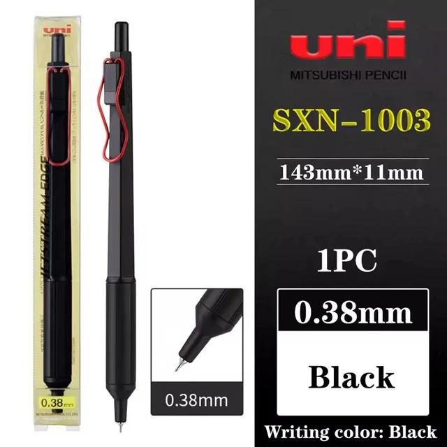 Uni Jetstream Business Pens 0.28/0.38mm Super Fine Nib Quick-drying Non-inking Oil Ballpoint Pen Anti-roll Rod Write Accessories