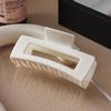 Resilient Silicone Shark Clip for Women - 2025 High-End, Durable, Drop-Proof Hair Accessory