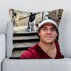 H-Henry Cavill Copricuscino 45X45 Copricuscini Cuscini per Divano Federa Decorativa Per Soggiorno Federe 50X50 Cuscino