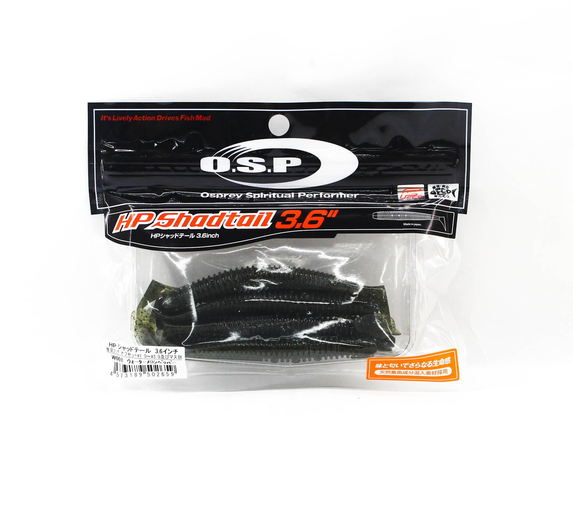 

Мягкая приманка OSP HP Shad Tail 3,6 дюйма W-001 (2659)