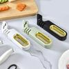 4-in-1 Cutter Sharpener With 4-Step System Kitchen Quick Sharpener For Scissors