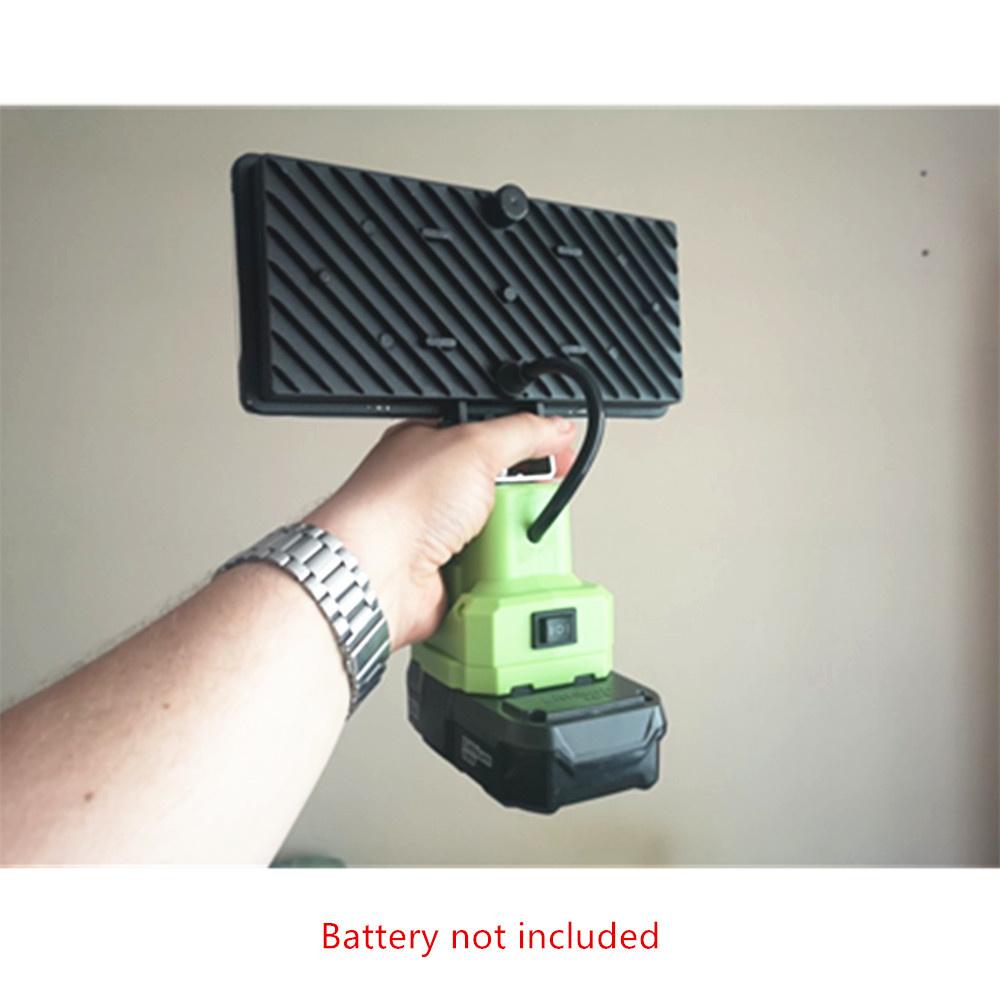 8" 84LED 180W Cordless LED Work Light  For RYOBI 14.4V 18V Lithium Nickel One+ Battery P108