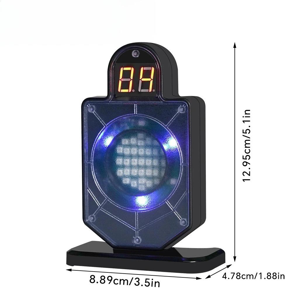 Induction Electronic Scoring Laser Target Shooting Training Electronic Practice Target Training Toy with Sound Effects l