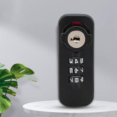 New Zinc Alloy Password Lock 3 Digital Code Anti-theft Combination Lock Security Furniture Drawer Lock Cupboard Drawer