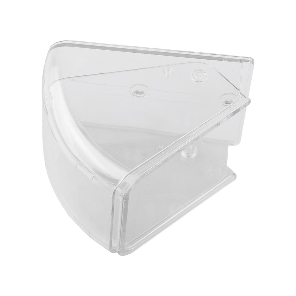 Weather Resistant Doorbell Cover Transparent Design for Easy Maintenance