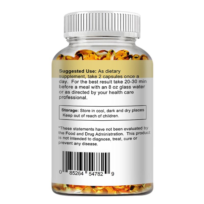 Tecepec Sacha Inchi Oil 600 mg Dietary Supplement - 120 Vegan Capsules