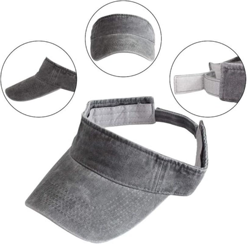 Sun Hat - Cotton Material, Open-Top Hat, For Men And Women. Baseball Hat Suitable For Summer, With Adjustable Design For Outdoor