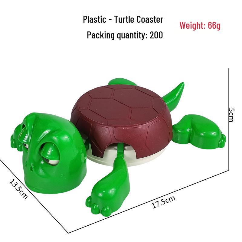 Doyin-Style Cute Turtle Coaster: Funny, Creative Water Cup Base