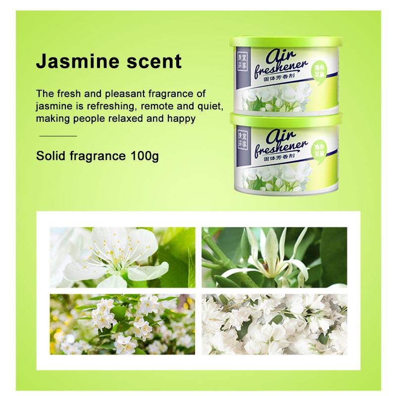 Lufterfrischer, fester Lufterfrischer, für den Innenbereich, Aromatherapie, Toiletten-Deodorant, Badezimmer-Deodorant, Auto-Parfüm