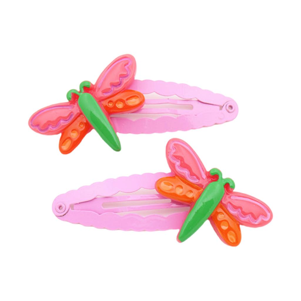 Girls Hair Clip Mushroom Women Kid Hairgrips Butterfly Headdress Barrettes Snail Shape Sweet 2000s Girls Hairpins