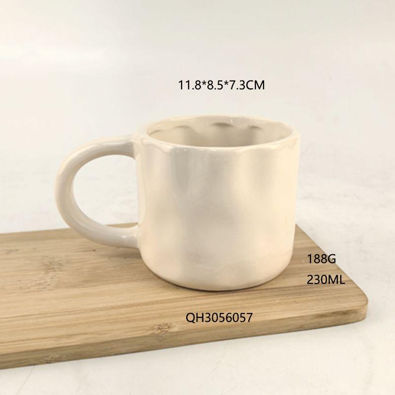Creative Gourd Mug Ceramic Cup Nordic Color Matching Couple Coffee Cup Milk Cup Small and Cute