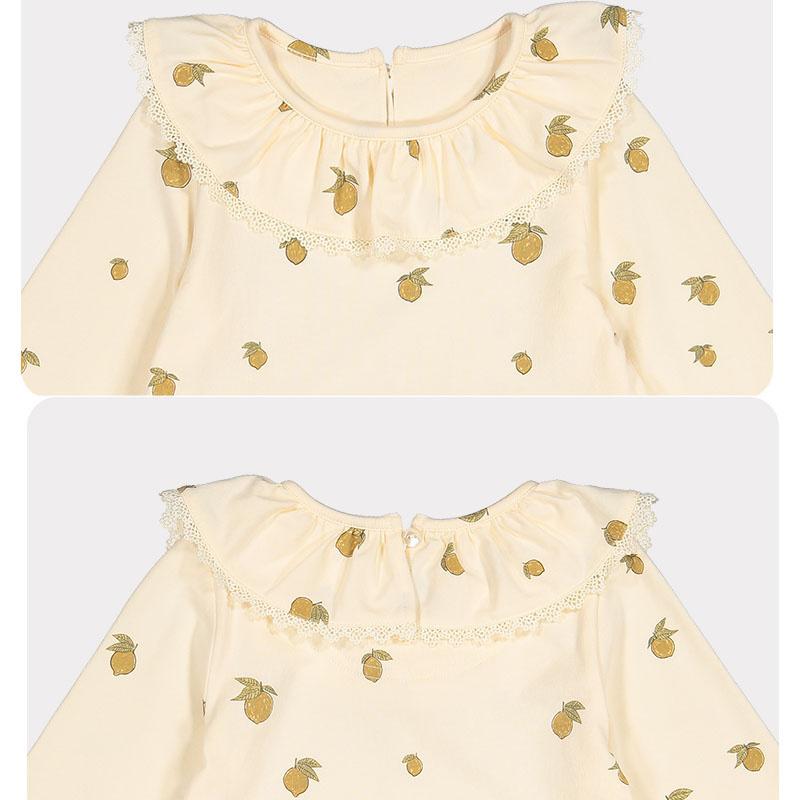 Cute Cotton Baby Dresses Casual Long Sleeve Toddler Girl Dress Spring Summer Kids Clothing