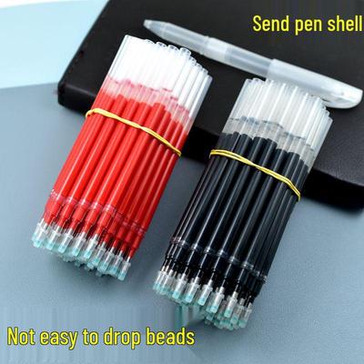 Jumbo Gel Pen Refills - Black & Red, Bold Point, Large Capacity (0.5, 0.7, 1.0)