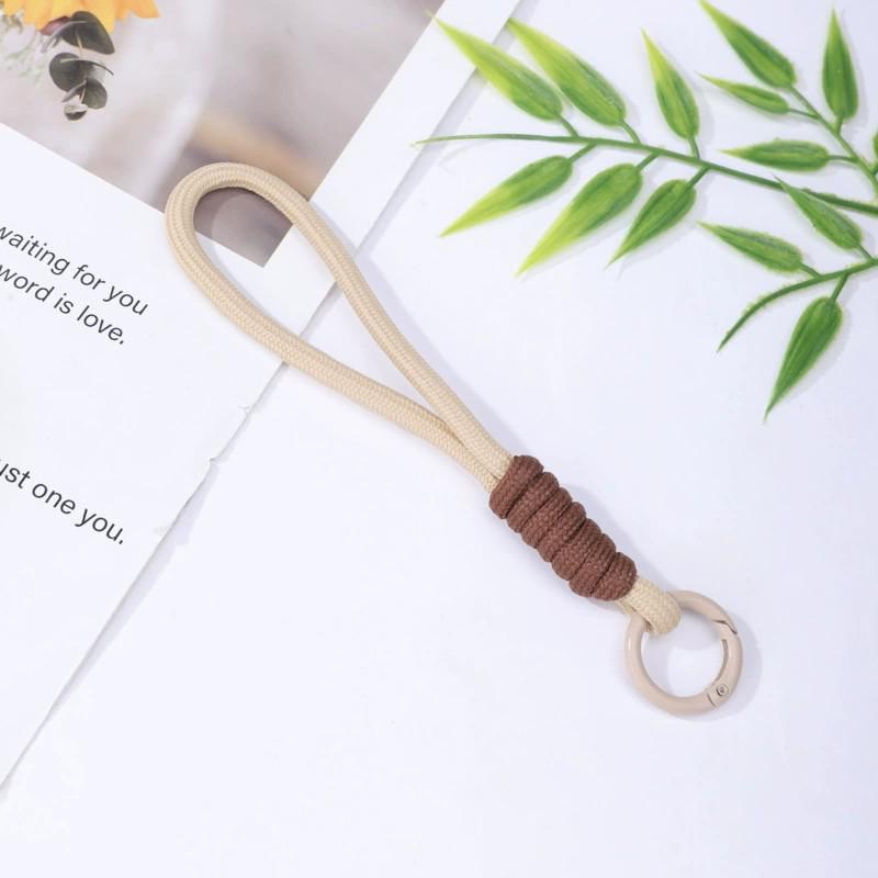 Color-Block Weaving Phone & Key Lanyard - Anti-Lost Decoration Accessory
