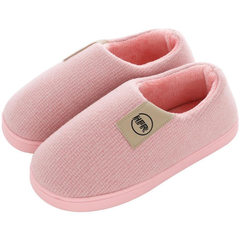 Winter 2024 Home Anti-Slip Warm Cotton Slippers for Men & Women