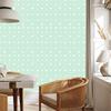 Mint and White Hearts Wallpaper 50x1000