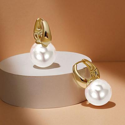 Pravé 925 Sterling Silver Náušnice z pravých perel Dámské Aros Mujer Oreja Stříbrné 925 Perlové šperky Náušnice z drahokamů Orecchini