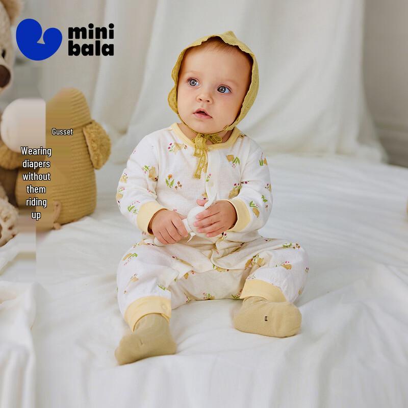 Minibala Baby Nordic Style Cotton Bodysuit Romper 59