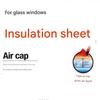 For Glass Windows Insulation Sheet, Air Cap 1.0 X 6 M, 4mm Air Layer, Triple Air Cap