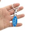Car Sticker 2026 Ford New 2025 Hot Car Keychain Vintage Leather Keyring Creative Key Chain For Ford Focus 2 3 Mondeo Kuga Fiesta