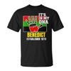 Benedict Bc Red Black And Green Hbcu T-Shirt