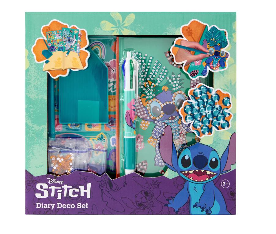 Super Merchant Disney Dagboek Met Decoratieset Stitch - 2017095
