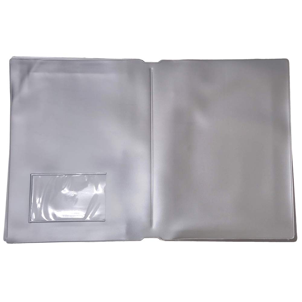 

Конверт для свидетельства о техосмотре автомобиля с ластовицей и одним отделением для визиток, набор из 25 штук, форма J-7 (Дилерская спецификация), Простой, Держатель, [Чехол для транспортного средства] серебряный