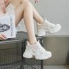 Net face dad shoes for women  2026 summer new style  interior height increasing women's shoes