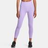 Under Armour Meridian Ankle Solid Color Sports Training Tight Capri Women Bottoms Purple 1369004-532