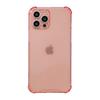 Applicable To iPhone14 Four-corner Anti-drop Fluorescent Case Creative Color Transparent Solid Color Anti-drop Mobile Phone Case Apple 15PROMAX