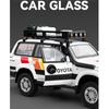 1/24 Scale Toyota Land Cruiser LC80 SUV Alloy Diecast Model Off-road Vehicle Collect Hobby Model Ornaments Gift for Friend Boy Display