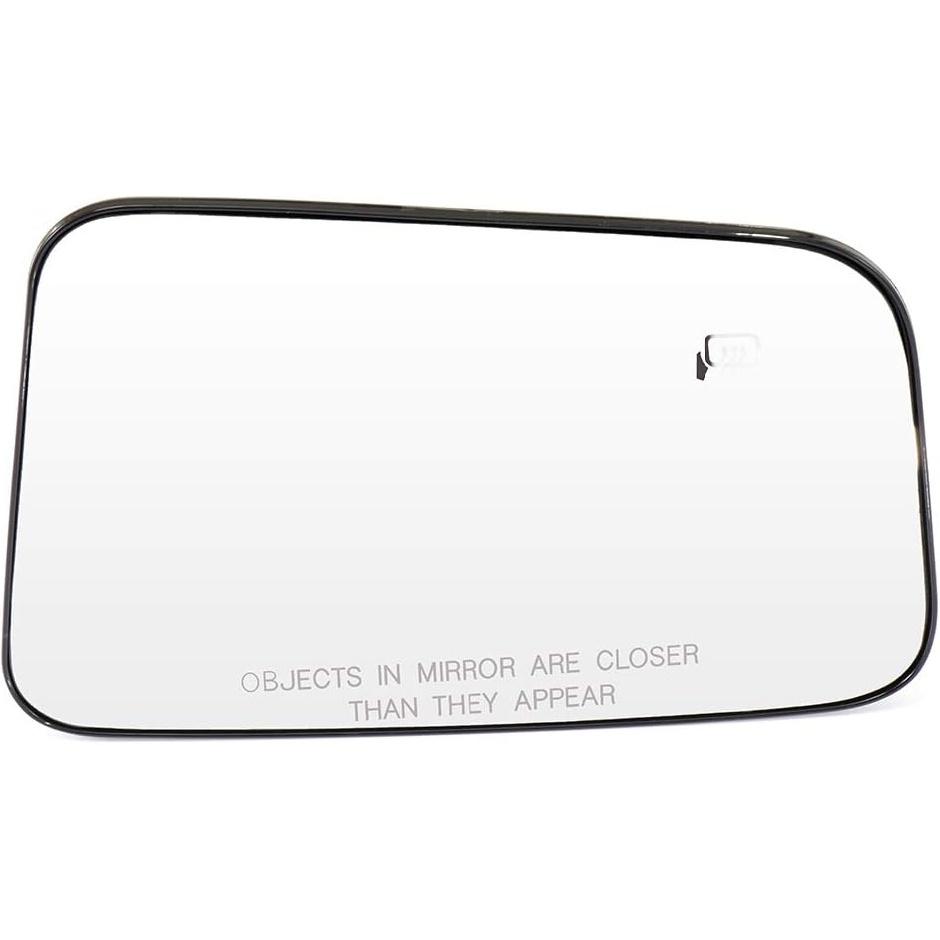 ECCPP Passenger Side Exterior Mirror Glasses, Right Side Rear View Mirror Glass Heated Door Mirror Glass Replacement fit for 2007 2008 2009 2010 2011