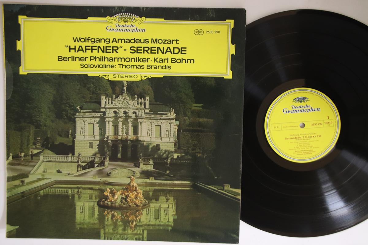 

LP Record WOLFGANG AMADEUS MOZART, BERLINER P - Haffner - Serenade 2530290 DEUTSCHE GRAMMO 1972 Germany Classical Used